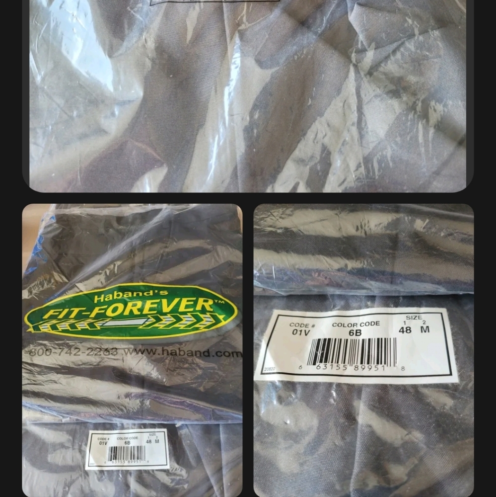 Habands fit gray work pants